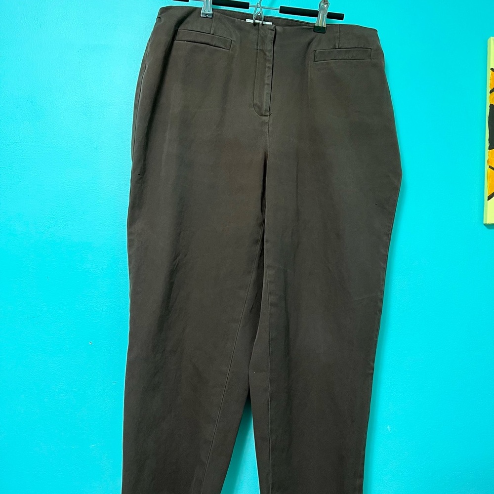 Talbots classic fit crop pants